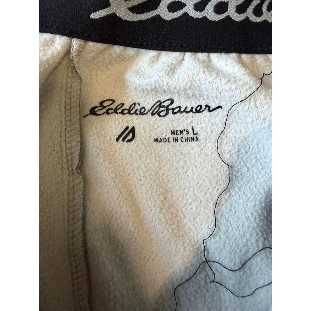 Eddie Bauer Mens Jogger Pants Gray Heather Athletic Sweatpants Large - Picture 3 of 3